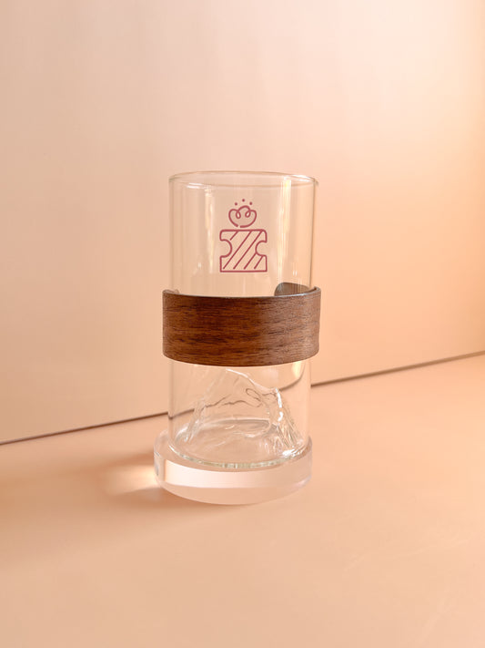 【來圖訂製款】富士山防燙玻璃咖啡杯|部分工作室