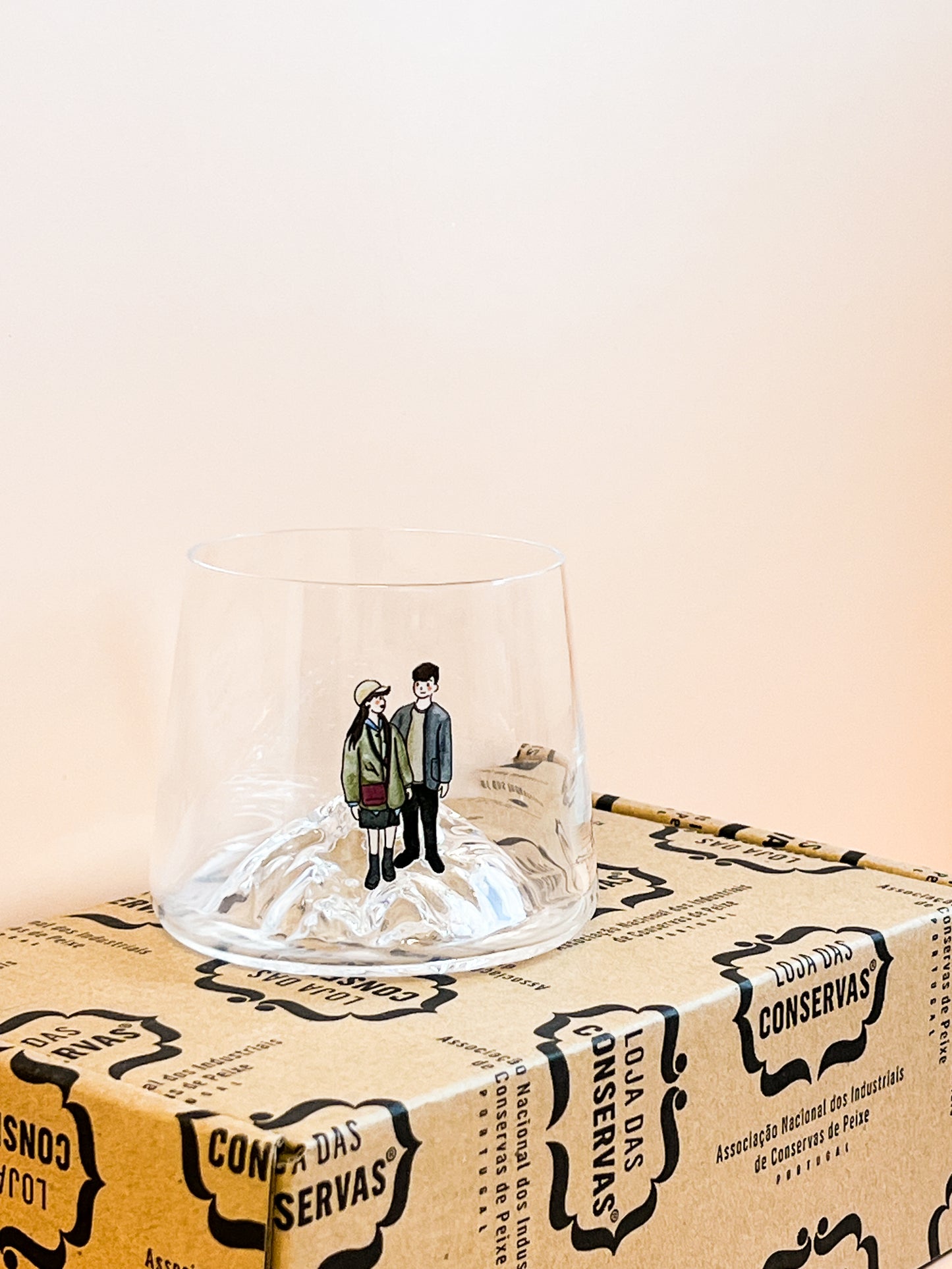 【似顏繪訂製款】富士山威士忌杯|部分工作室