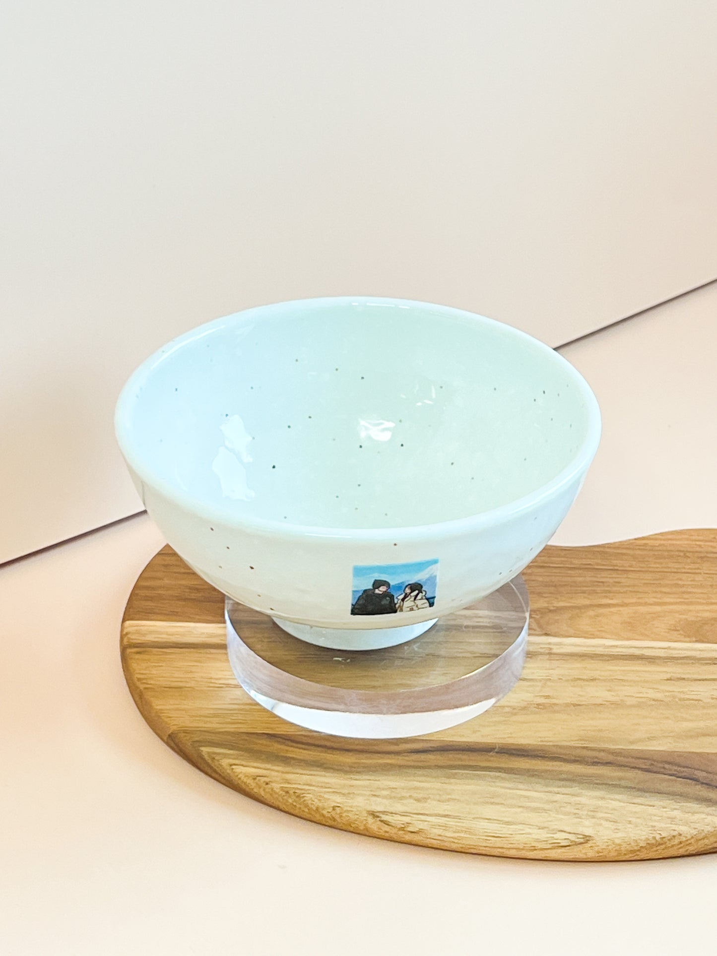 【似顏繪訂製款】美濃燒細點瓷碗|部分工作室