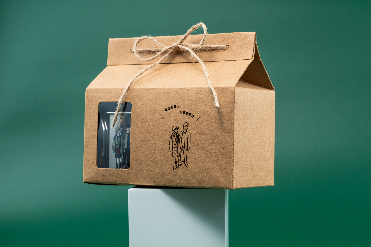 【似顏繪訂製款】露營用對杯禮盒｜部分工作室