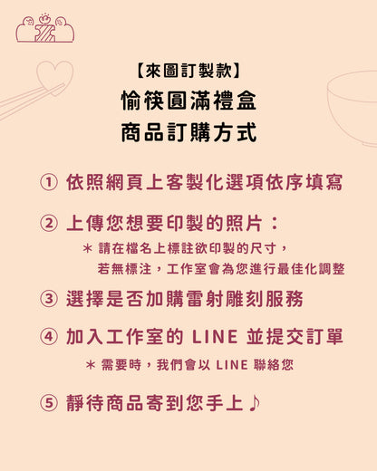 【來圖訂製款】愉筷圓滿禮盒｜部分工作室