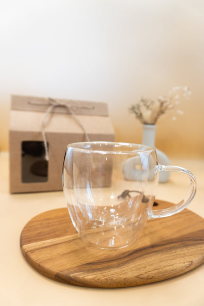 雙層隔熱玻璃咖啡杯禮盒｜部分工作室