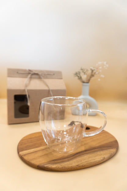 雙層隔熱玻璃咖啡杯禮盒｜部分工作室