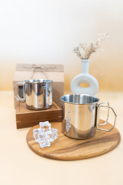 露營用折疊鋼杯禮盒｜部分工作室