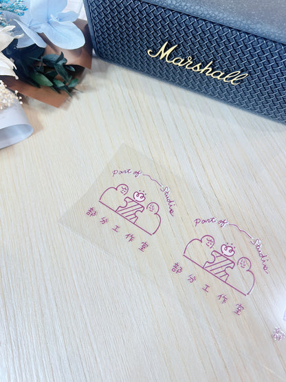 【來圖訂製】小資友善一張就印♡ 客製化水晶貼｜部分工作室