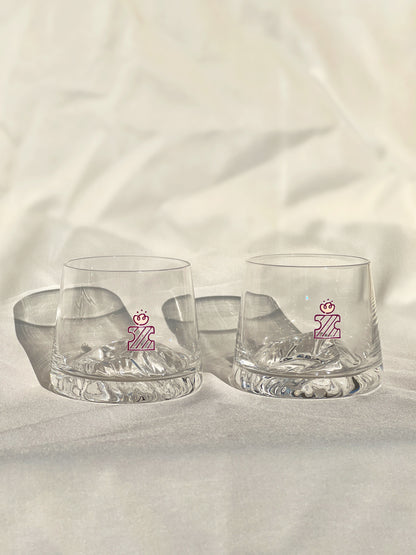 【來圖訂製款】富士山威士忌玻璃杯禮盒｜部分工作室