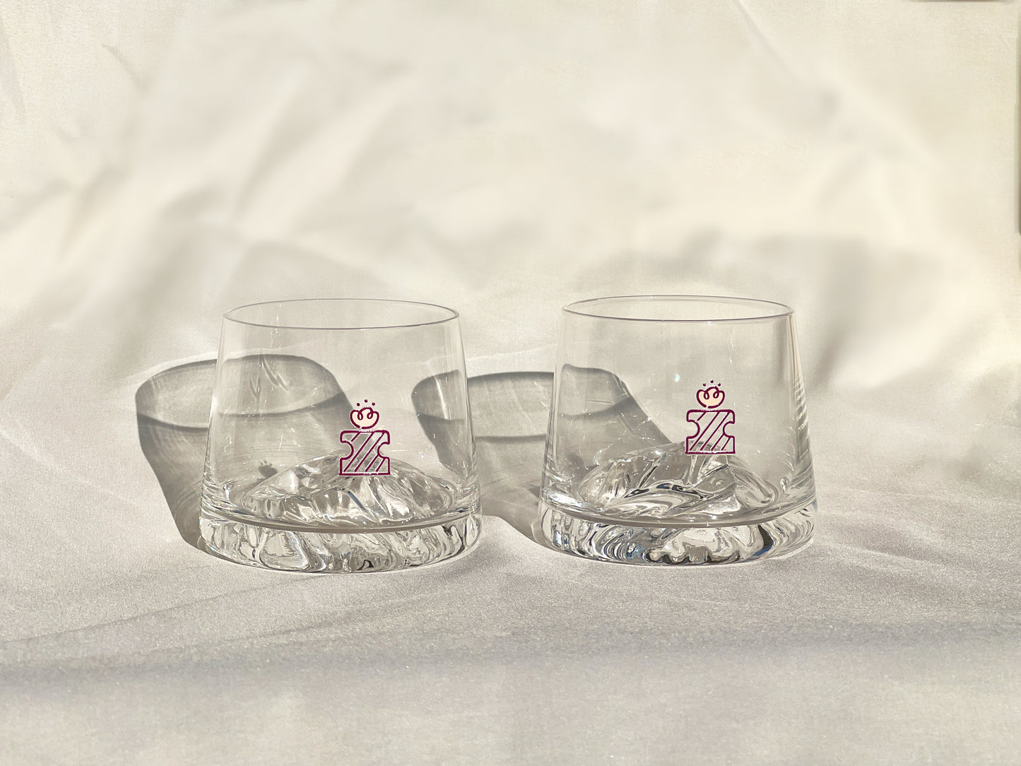 【來圖訂製款】富士山威士忌玻璃杯禮盒｜部分工作室