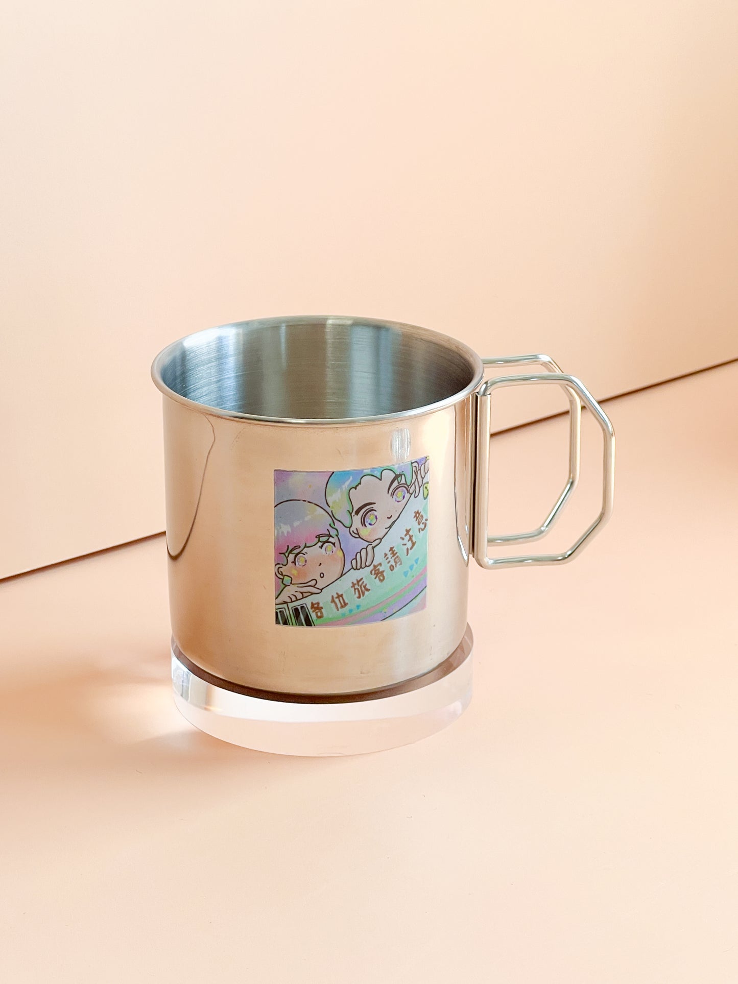 【來圖訂製款】露營用折疊鋼杯｜部分工作室