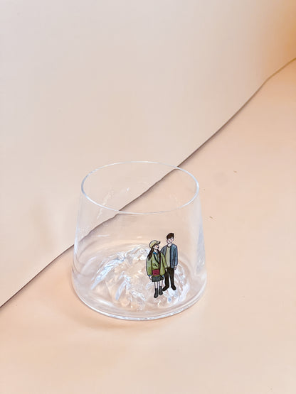 【似顏繪訂製款】富士山威士忌杯｜部分工作室