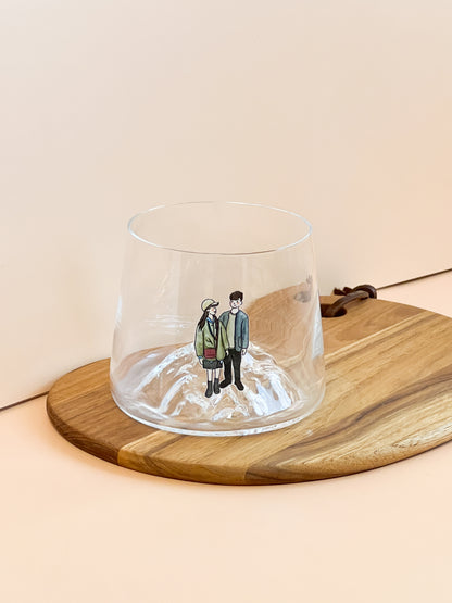 【似顏繪訂製款】富士山威士忌杯｜部分工作室