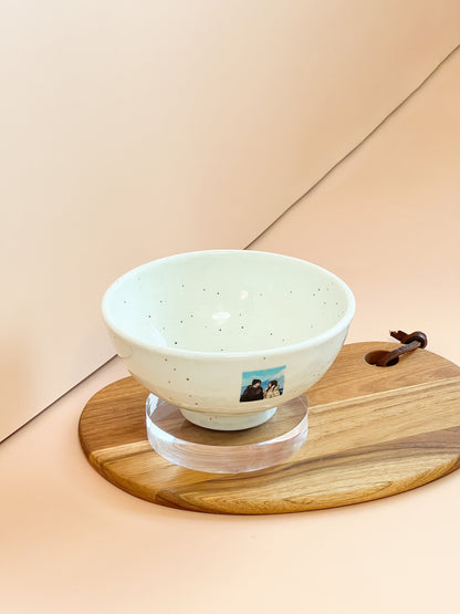 【似顏繪訂製款】美濃燒細點瓷碗｜部分工作室