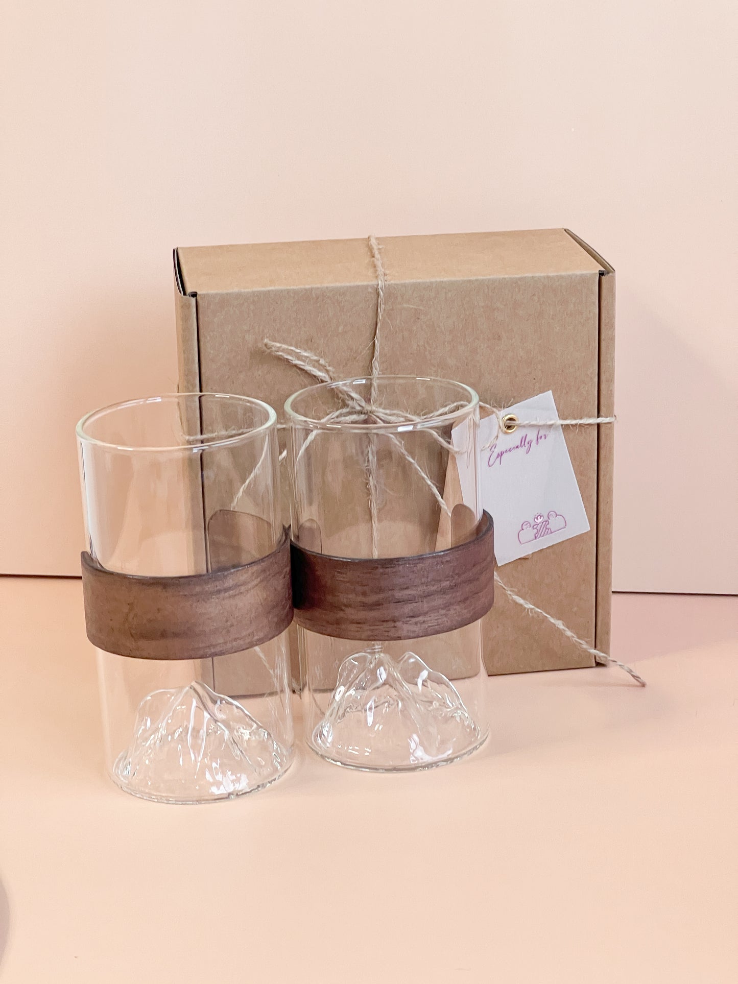 富士山防燙玻璃咖啡杯禮盒｜部分工作室