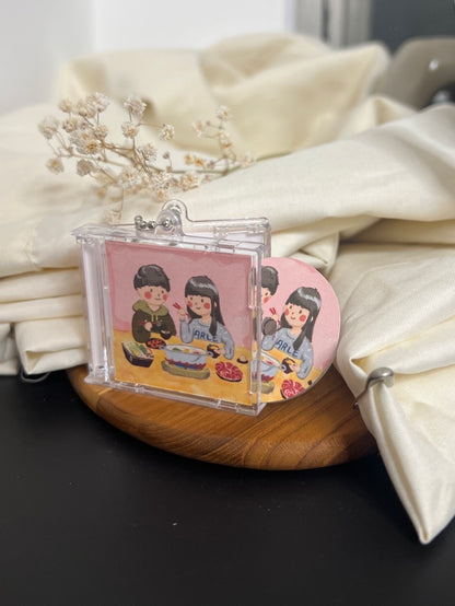 【似顏繪訂製款】NFC客製化專輯吊飾｜部分工作室